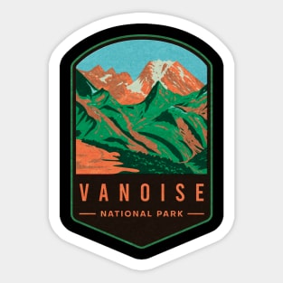 Vanoise National Park Grande Casse Sticker